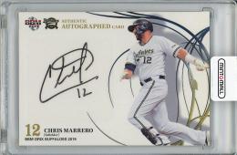 2019 BBM オリックス・バファローズ クリス・マレーロ 直筆サインカード【47/60】