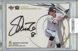 2019 BBM オリックス・バファローズ 後藤駿太 直筆サインカード【58/60】