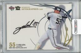 2019 BBM オリックス・バファローズ T-岡田 直筆サインカード【03/50】