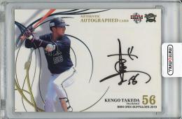 2019 BBM オリックス・バファローズ 武田健吾 直筆サインカード【04/60】