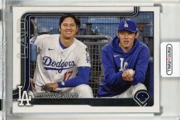 2025 Topps Update Shohei Ohtani / Roki Sasaki Base #US269