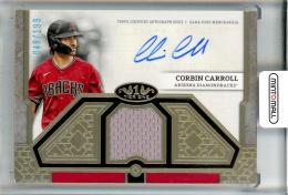 2024 Topps Tier One Corbin Carroll Autograph Relics【048/199】 Arizona Diamondbacks