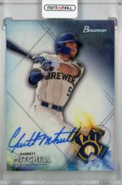 2021 Topps Bowman Sterling Garrett Mitchell Prospect Autographs #BSPA-GM Milwaukee Brewers