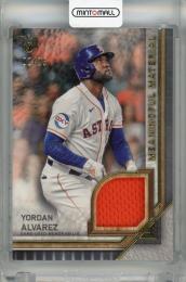 2023 Topps Museum Collection Yordan Alvarez Meaningful Materials Relics Gold #MMR-YAI ※へこみ・裏面白かけあり【02/25】 Houston Astros