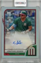 2023 Topps World Baseball Classic Jonathan Aranda Autographs #AV-JA ※初期傷あり Mexico