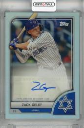 2023 Topps World Baseball Classic Zack Gelof Autographs #AV-ZG ※初期傷あり Israel
