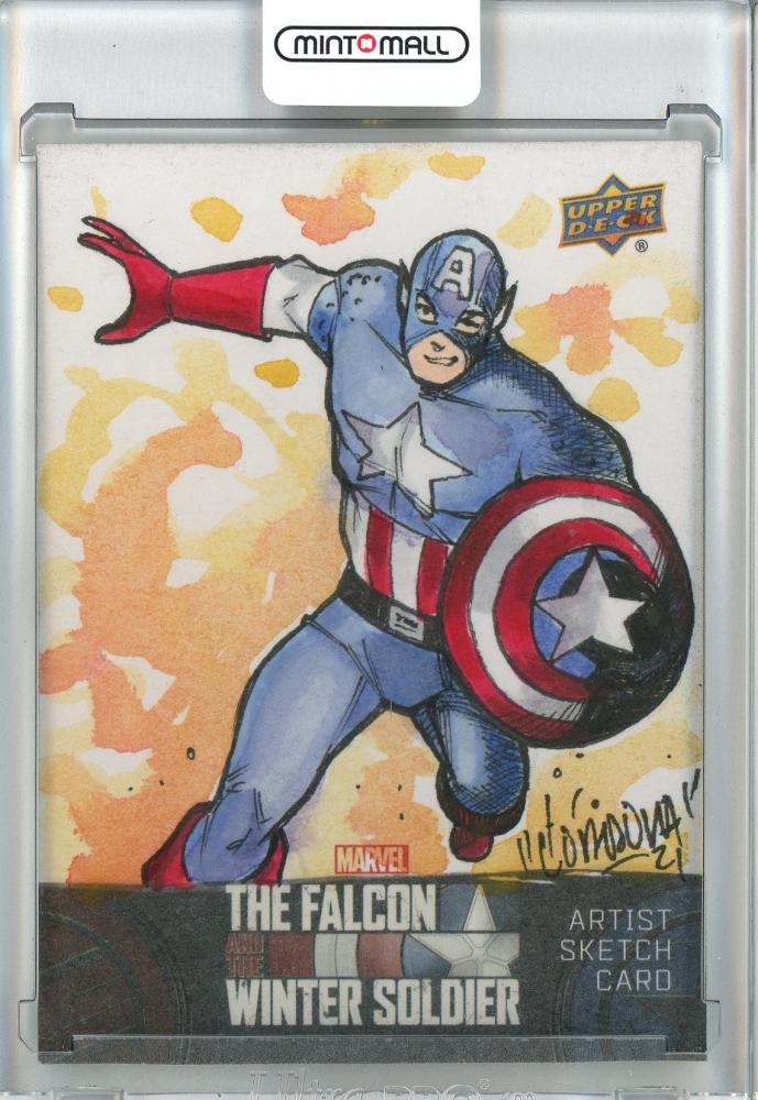 ミントモール / MINT 池袋店 / 2020 Upper Deck The Falcon And The Winter Soldier  Captain America Rene Cordva/Artist Sketch Card【1/1】