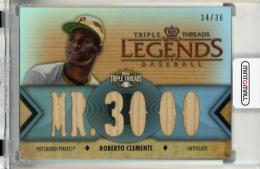 2012 Topps Triple Threads Roberto Clemente Legend Relics #TTRL7【34/36】