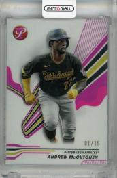 2024 Topps Pristine Andrew McCutchen Pink Refractors #143【01/15(ファーストナンバー)】 Pittsburgh Pirates