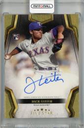 2024 Topps Five Star Jack Leiter Autographs #FSA-JL RC Texas Rangers