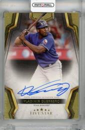 2024 Topps Five Star Vladimir Guerrero Autographs #FSA-VG ※へこみ・裏面傷あり Texas Rangers