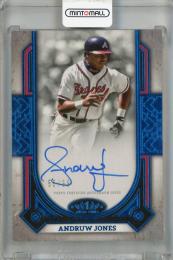 2024 Topps Tier One Andruw Jones Prime Performers Autographs Blue Foil #PPA-AJ ※傷・裏面白かけあり【55/99】 Atlanta Braves