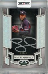 2024 Topps Tier One Simeon Woods Richardson Break Out Autographs Holo Silver Foil #BOA-SW ※裏面傷・汚れあり【09/10】 Minnesota Twins