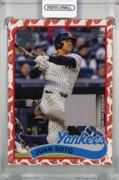 2024 Topps Japan Edition  Juan Soto 89 Topps Koi Relics #89JR-JS ※裏面白かけあり【008/150】 New York Yankees
