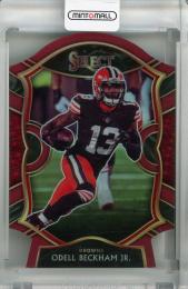 2020 Panini Select Cleveland Browns Odell Beckham Jr. Base Concourse Maroon Die Cut(パラレル版)