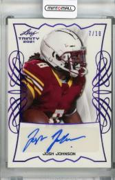 2021 Leaf Trinity  Josh Johnson Portrait Autographs Purple Spectrum(パラレル版) 7/10