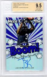 2020 Leaf Valiant  Javon Kinlaw Here Comes The Boom Purple(パラレル版)(BGS鑑定済) 10/20