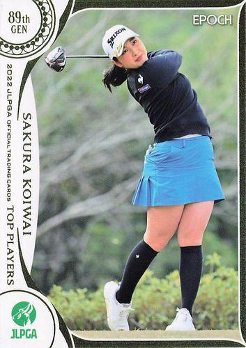 ミントモール / MINT BASE店 (TCシングル通販) / 2022 エポック JLPGA 日本女子ゴルフ協会 オフィシャルトレーディングカード  TOP PLAYERS #3 小祝さくら レギュラーカード