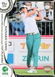 2022 エポック JLPGA 日本女子ゴルフ協会 オフィシャルトレーディングカード TOP PLAYERS #86 上野菜々子 レギュラーカード RC