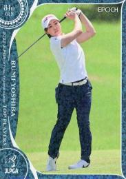 2022 エポック JLPGA 日本女子ゴルフ協会 オフィシャルトレーディングカード TOP PLAYERS #81 葭葉ルミ パラレル版 レギュラーカード