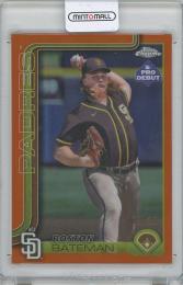 2025 TOPPS Pro Debut Chrome Orange Refractors / BOSTON BATEMAN(ACL Padres) 【23/25】