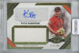 2025 TOPPS Tier One Jumbo Relic Autographs / KYLE HARRISON(San Francisco Giants) 【112/199】