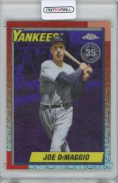 2025 TOPPS Update '90 Topps Silver Pack Chrome Purple Refractors / JOE DiMAGGIO(New York Yankees) 【45/75】