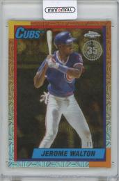 2025 TOPPS Update '90 Topps Silver Pack Chrome Gold Refractors / JEROME WALTON(Chicago Cubs) 【11/50】
