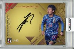 2020 EPOCH サッカー日本代表 スペシャルエディション  原輝綺 直筆サインカード 06/50