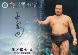 2015 BBM 大相撲 Legend 『至宝』 直筆サインカード / 玉ノ富士茂 【78/90】