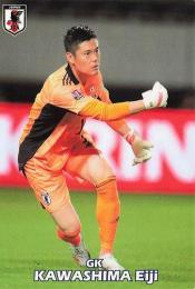 2022 カルビー サッカー日本代表チームチップス #1 川島永嗣 レギュラーカード