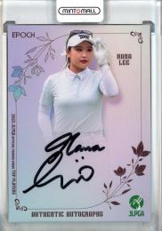 EPOCH 2025 JLPGA OFFICIAL TRADING CARDS TOP PLAYERS リハナ 直筆サインカード AG-37【20/88】