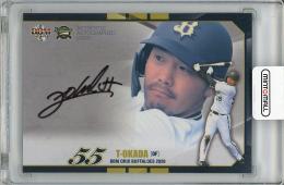 【裏面微スレあり】2020 BBM オリックス・バファローズ T-岡田 直筆サインカード【01/60 ファーストNo.】