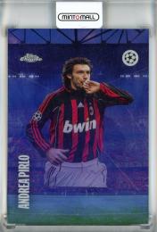 2024-25 Topps Chrome UEFA Club Competitions Andrea Pirlo TIFO #TF-2 AC Milan