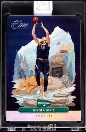 2021-22 Panini One and One Nikola Jokic One and One Downtown Denver Nuggets