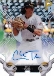 2019 Topps High Tek Cole Tucker Pittsburgh Pirates Autographs