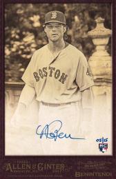 ※傷有 2017 Topps Allen and Ginter Boston Red Sox Andrew Benintendi Box Topper Autographs 05/15