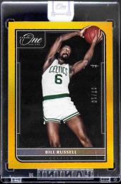 2021-22 Panini One and One Bill Russell Gold #173【7/10】 Boston Celtics