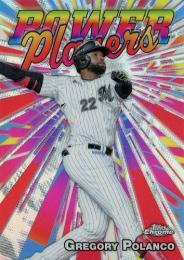2025 TOPPS Chrome NPBプロ野球 #PP-4 G.ポランコ(ロッテ) POWER PLAYERS インサートカード