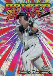 2025 TOPPS Chrome NPBプロ野球 #PP-17 中村剛也(西武) POWER PLAYERS インサートカード