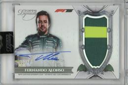 2025 Topps Dynasty Formula 1 Fernando Alonso Autograph Patches #DAPFALI【02/10】