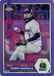 2025 TOPPS Chrome NPBプロ野球 #NBG-21 長岡秀樹(ヤクルト) NPB GAMERS インサートカード