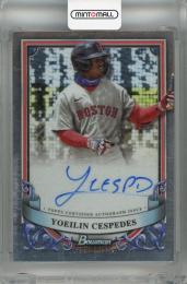 2024 Bowman Sterling Yoeilin Cespedes Prospect Autographs #PA-YC ※傷あり Boston Red Sox