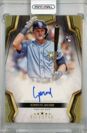 2024 Topps Five Star Curtis Mead Five Star Base Autographs #FSA-CM RC  Tampa Bay Rays