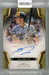 2024 Topps Five Star Sal Frelick Five Star Base Autographs #FSA-SF RC  Milwaukee Brewers