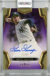 2024 Topps Five Star Goose Gossage Five Star Base Autographs Purple #FSA-GG ※汚れ・白かけあり【23/50】 New York Yankees