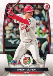 2023 TOPPS Bowman NPBプロ野球 #10 内田湘大(広島) レギュラーカード RC