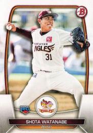 2023 TOPPS Bowman NPBプロ野球 #12 渡辺翔太(楽天) レギュラーカード RC