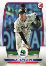2023 TOPPS Bowman NPBプロ野球 #19 竹山日向(ヤクルト) レギュラーカード