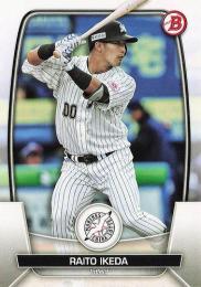 2023 TOPPS Bowman NPBプロ野球 #28 池田来翔(ロッテ) レギュラーカード